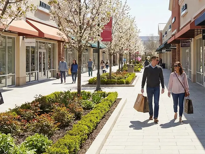 Only minutes away, featuring over 100 designer brand stores for a luxury shopping day.